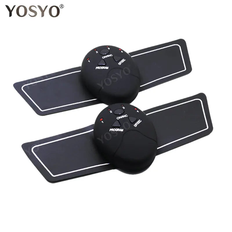 YOSYO EMS WIRELESS MUSCLE STIMULATOR – SMART FITNESS ABDOMINAL TRAINER & BODY SLIMMING MASSAGER