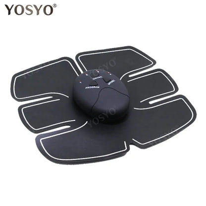 YOSYO EMS WIRELESS MUSCLE STIMULATOR – SMART FITNESS ABDOMINAL TRAINER & BODY SLIMMING MASSAGER